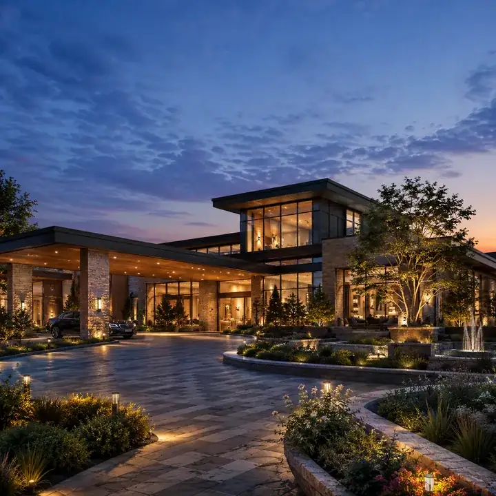 Casagrand Sunside signature clubhouse at off Sarjapur Road in Sompura, East Bengaluru