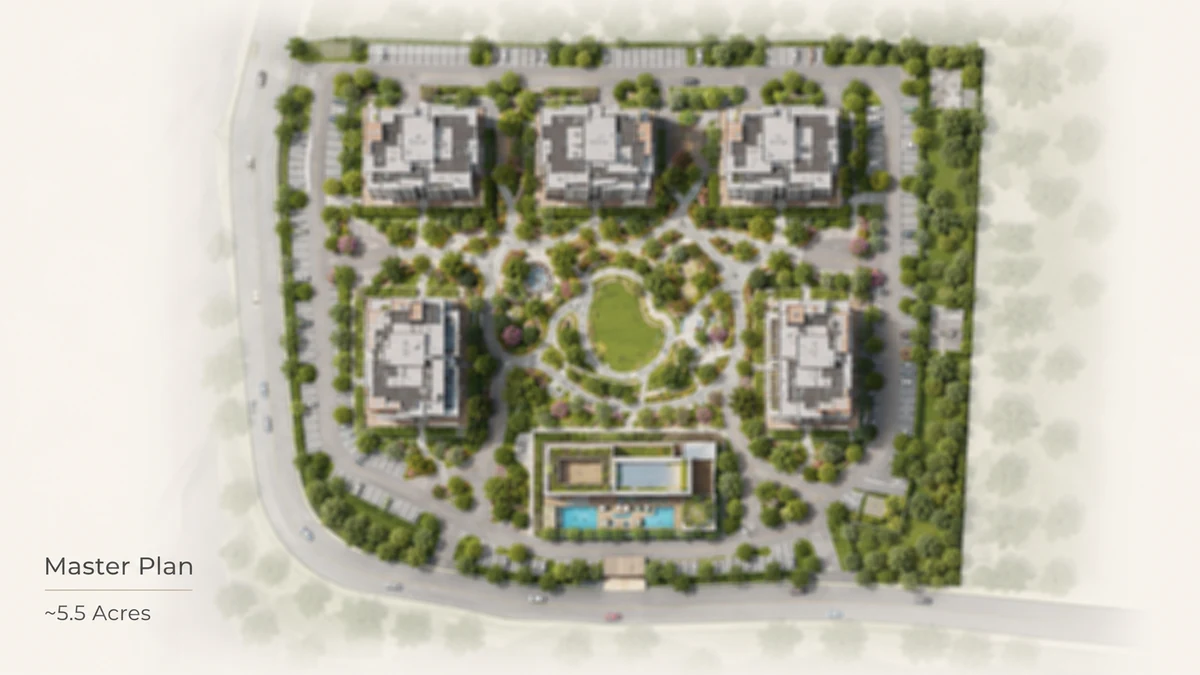 Casagrand Sunside master plan site layout